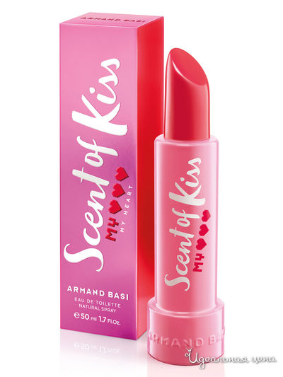 Туалетная вода SCENT OF KISS MY HEART, 50 мл, ARMAND BASI