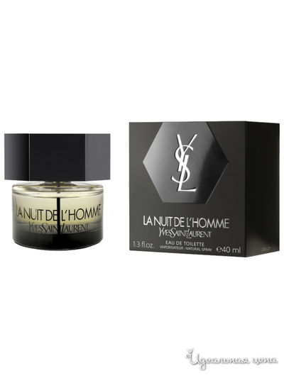 Туалетная вода L'HOMME LA NUIT, 40 мл, Yves Saint Laurent