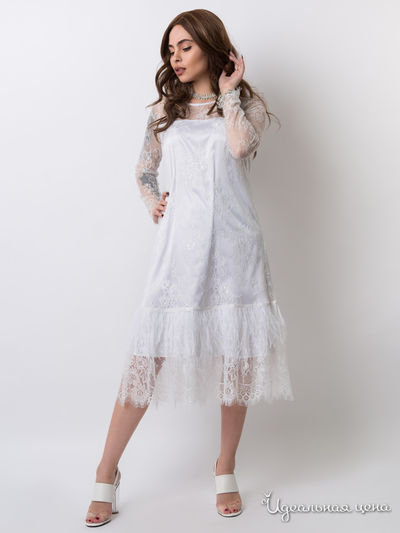 Платье Hestollina, цвет белый