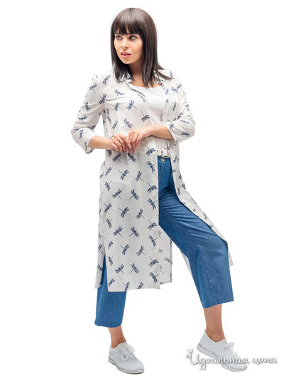 Блуза Hestollina, цвет белый