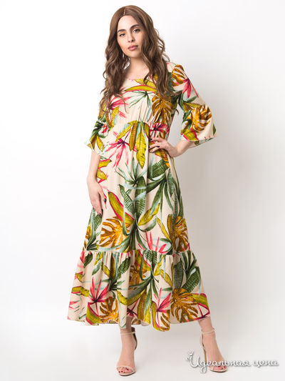 Платье Hestollina, цвет бежевый