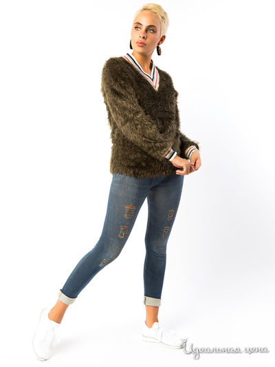 Джемпер Hestollina, цвет хаки