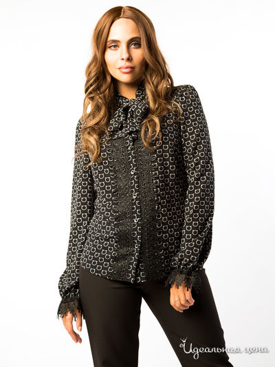 Блуза Hestollina, цвет черный