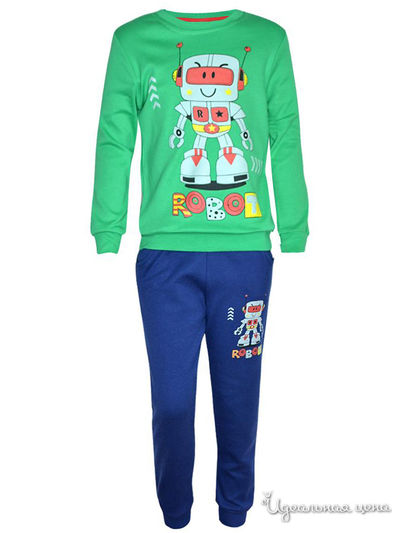 Комплект: толстовка, брюки Kids Style, цвет мультиколор