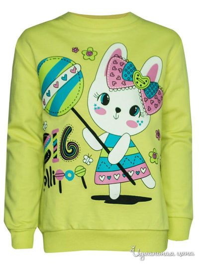 Толстовка Kids Style, цвет салатовый