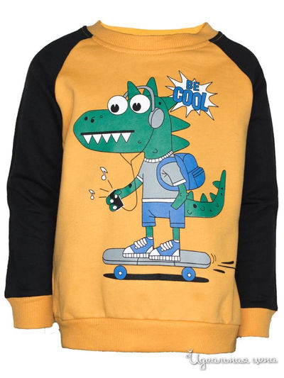 Толстовка Kids Style, цвет желтый