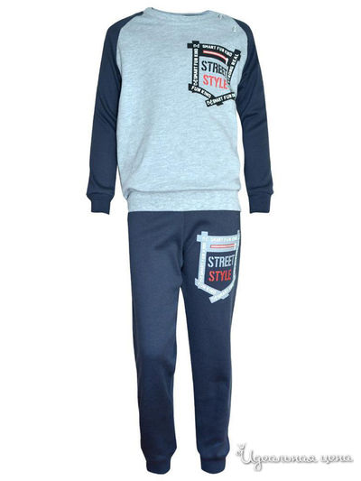 Комплект: толстовка, брюки Kids Style, цвет мультиколор