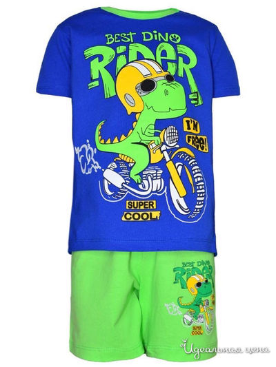 Комплект: футболка, шорты Kids Style, цвет мультиколор
