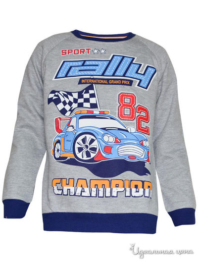 Толстовка Kids Style, цвет серый