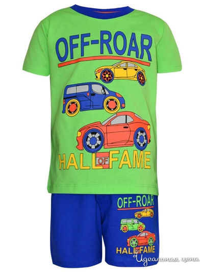 Комплект: футболка, шорты Kids Style, цвет мультиколор