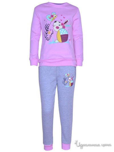 Комплект: толстовка, брюки Kids Style, цвет мультиколор