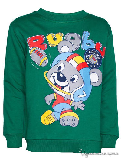 Толстовка Kids Style, цвет зеленый
