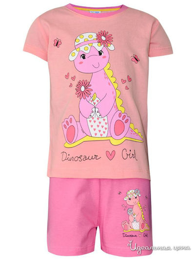 Комплект: футболка, шорты Kids Style, цвет мультиколор