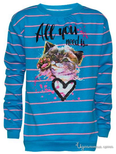 Толстовка Kids Style, цвет синий