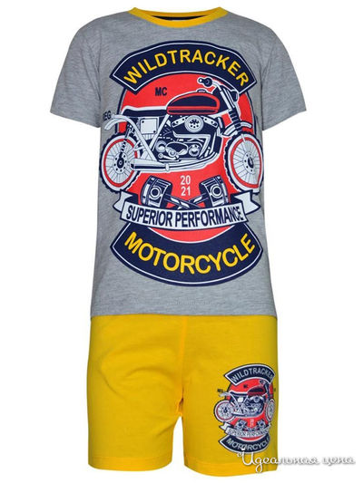 Комплект: футболка, шорты Kids Style, цвет мультиколор