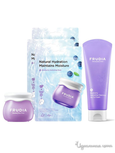 Набор "Черничный десерт", 10г+145мл+3*20мл Frudia