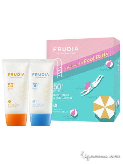 Набор солцезащитных средств SPF50+/PA+++, 2*50 г, Frudia