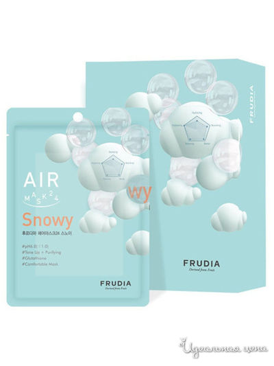 Обновляющая кремовая маска для лица, 10 шт*25 мл Frudia