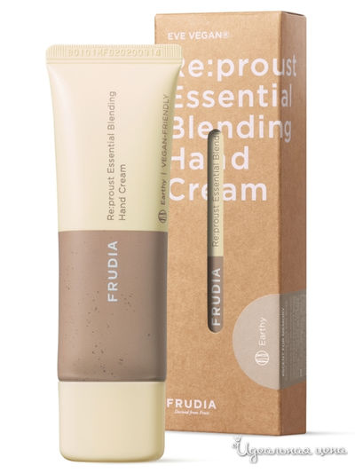 Крем для рук с маслом сандалово го дерева и ромашкой "Сила Зе мли", 50 г, Frudia