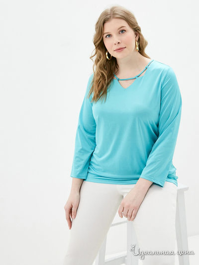 Блуза Dream World, цвет бирюзовый