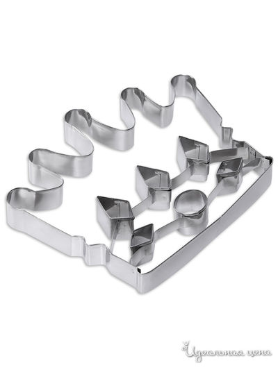 Формочка для печенья, корона DOSH HOME, цвет стальной