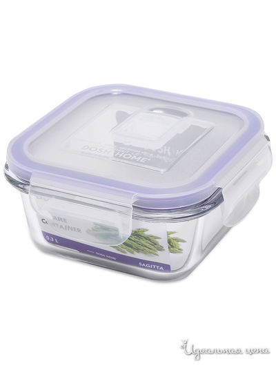 Контейнер, 0.3 л DOSH HOME, цвет белый