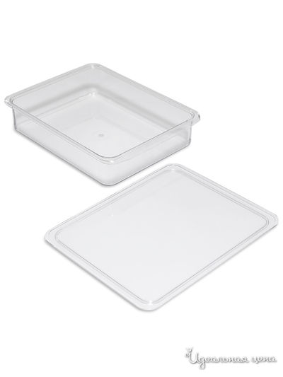 Контейнер для холодильника, 22.5х17.5х5 см DOSH HOME, цвет прозрачный