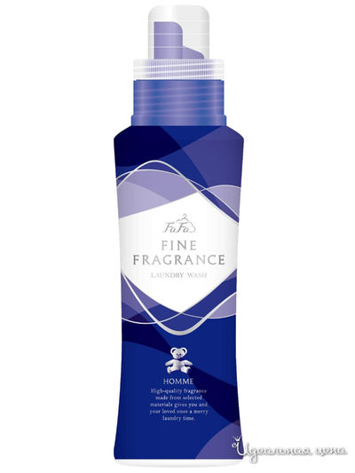 Кондиционер для белья с антистатическим эффектом и ароматом мускуса и бергамота, 600 мл, Nissan FaFa