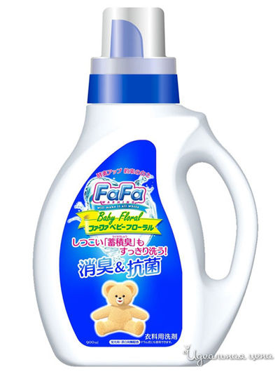 Жидкое средство для стирки белья с цветочно-лесным ароматом, 900 мл, Nissan FaFa