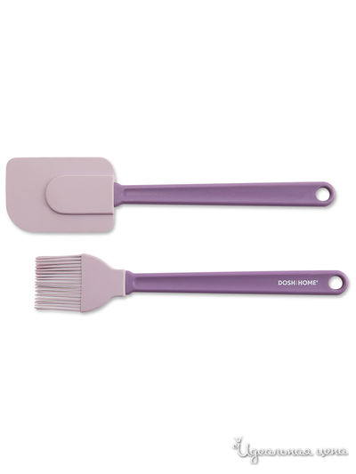 Лопатка и кисточка DOSH HOME, цвет фиолетовый, сиреневый
