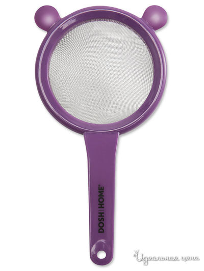Сито, d 10 см DOSH HOME, цвет стальной, фиолетовый