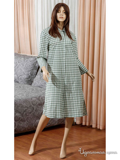 Халат-рубашка Primavelle, цвет зеленый