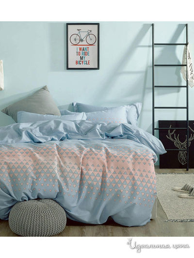 Комплект постельного белья Евро, простыня на резинке Primavelle Bellissimo, цвет мультиколор