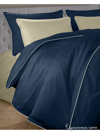 Пододеяльник на молнии, 145*210 см Primavelle, цвет темно-синий