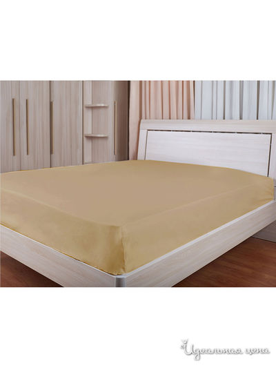 Простыня, 90*200 см Primavelle, цвет коричневый