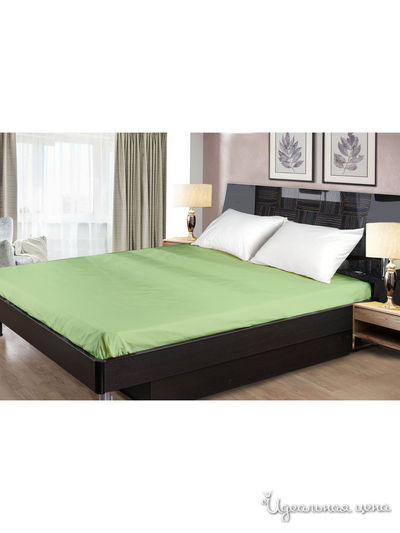 Простыня, 215*220 см Primavelle, цвет светло-зеленый