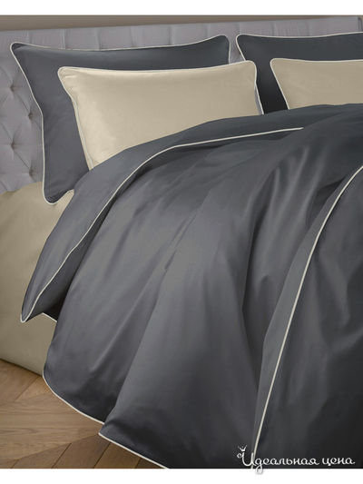 Пододеяльник на молнии, 175*210 см Primavelle, цвет серый