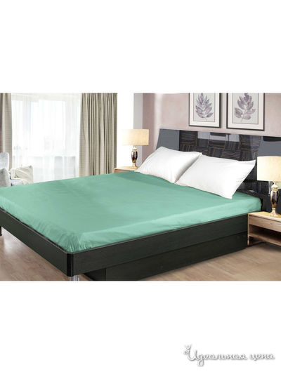 Простыня на резинке, 160*200 см Primavelle, цвет мятный