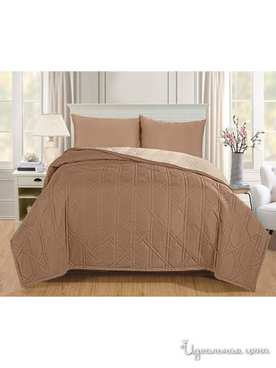 Покрывало, 210*230 см Primavelle Bellissimo, цвет светло-коричневый