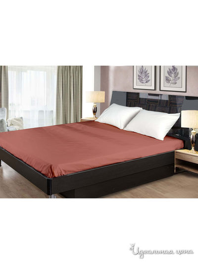 Простыня, 90*200 см Primavelle, цвет бордовый