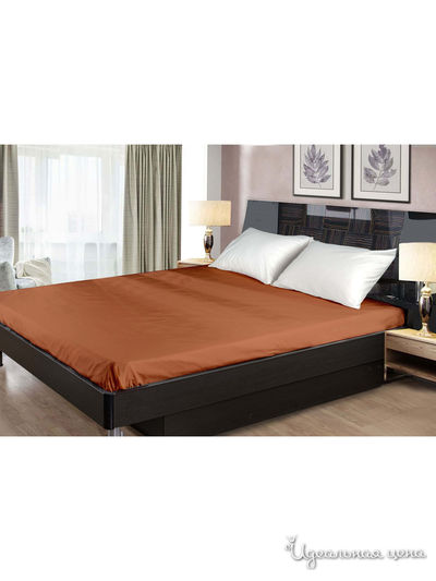 Простыня, 90*200 см Primavelle, цвет терракотовый