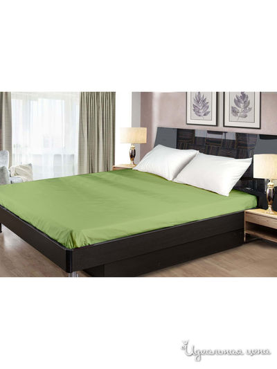 Простыня на резинке, 160*200 см Primavelle, цвет зеленый
