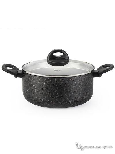 Кастрюля, 6,9 л FISSMAN, цвет черный