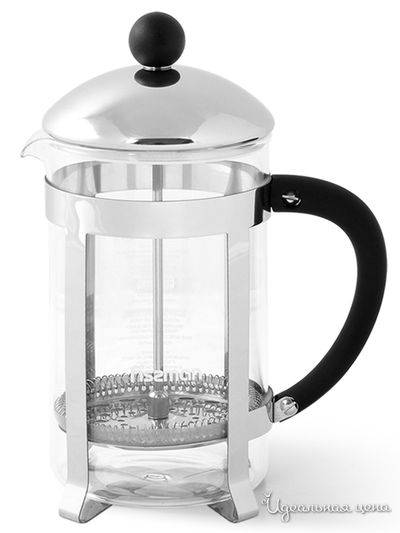 Френч-пресс, 600 мл FISSMAN, цвет черный