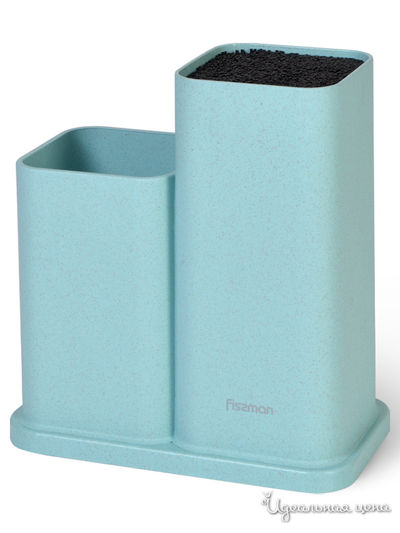 Подставка для ножей FISSMAN, цвет голубой