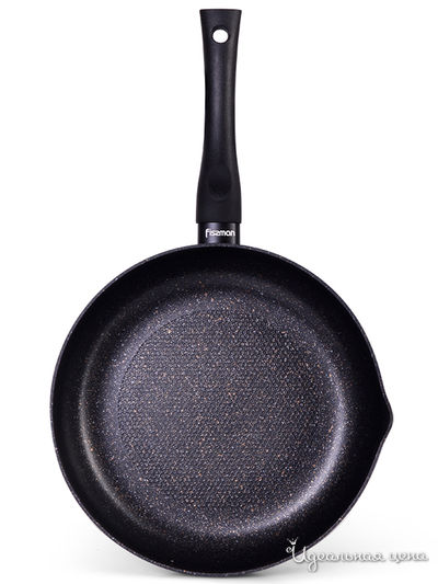 Сковорода, 28x7 см FISSMAN, цвет черный