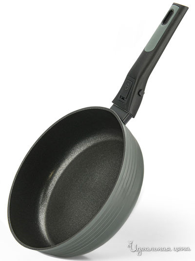 Сковорода, 24x7,2 см FISSMAN, цвет оливковый