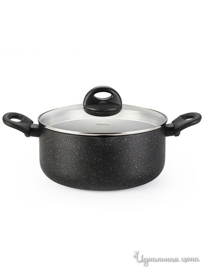 Кастрюля, 4,6 л FISSMAN, цвет черный
