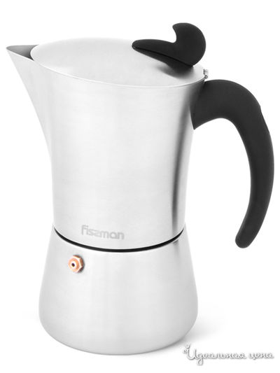 Гейзерная кофеварка, 360 мл, на 6 порций FISSMAN