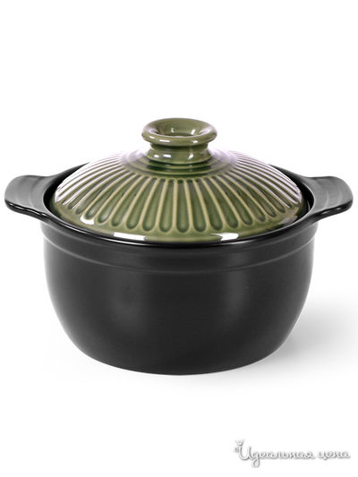 Кастрюля, 2,5л FISSMAN, цвет зелёный